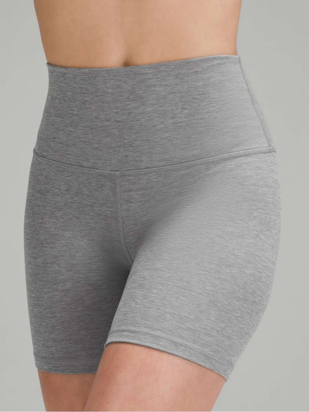 Lululemon Align High-Rise Short 6” Heathered Core Medium Grey Size 2 NWOT